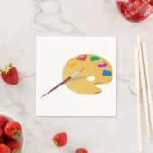 Painters Palette Paper Napkins Servetten (Insitu)