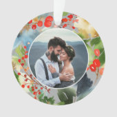 Painterse Waterverf | Vakantievornament Ornament (voorkant)