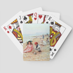  PAINTING 1904 ~ Wight ~ Isle Pokerkaarten
