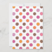 Painting Birthday Party Kaart (Achterkant)