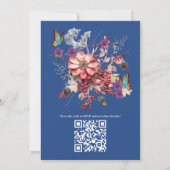 Painting Fantasy Flowers die natuur uitdrukken Kaart (Achterkant)