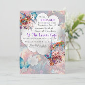 Painting Fantasy Flowers die natuur uitdrukken Kaart (Staand voorkant)