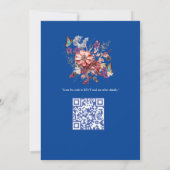 Painting Fantasy Flowers die natuur uitdrukken Kaart (Achterkant)