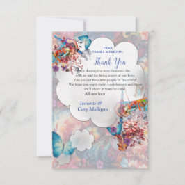 Painting Fantasy Flowers die natuur uitdrukken RSVP Kaartje