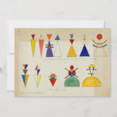 Painting Figurines by Wassily Kandinsky Bedankkaart (Voorkant)