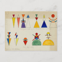 Painting Figurines by Wassily Kandinsky