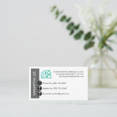 Painting Icons On Grey Wall Layer Visitekaartje (Staand voorkant)