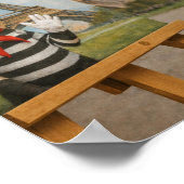 "Painting in Paris" Poster (Hoek)