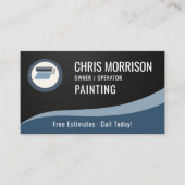 Painting Painter Metallic Visitekaartje (Voorkant)