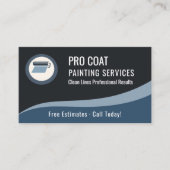 Painting Painter QR Code Professional  Visitekaartje (Voorkant)