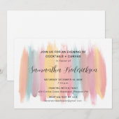 Painting Party Bruids Douche Uitnodiging (Voorkant / Achterkant)