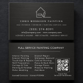 Painting Service Contractor QR Code Visitekaartje