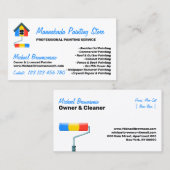 Painting Service Decor Modern Professional Visitekaartje (Voorkant / Achterkant)