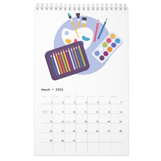 Painting Stuff Kalender (Mar 2026)