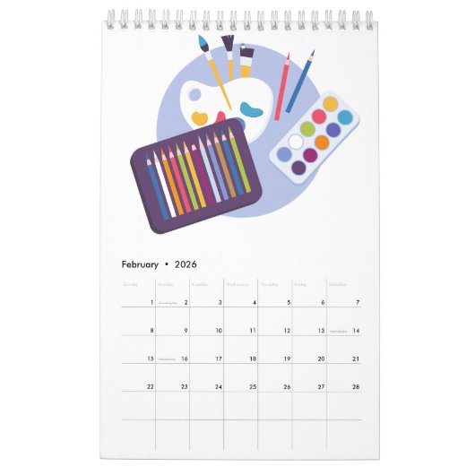 Painting Stuff Kalender (Feb 2026)