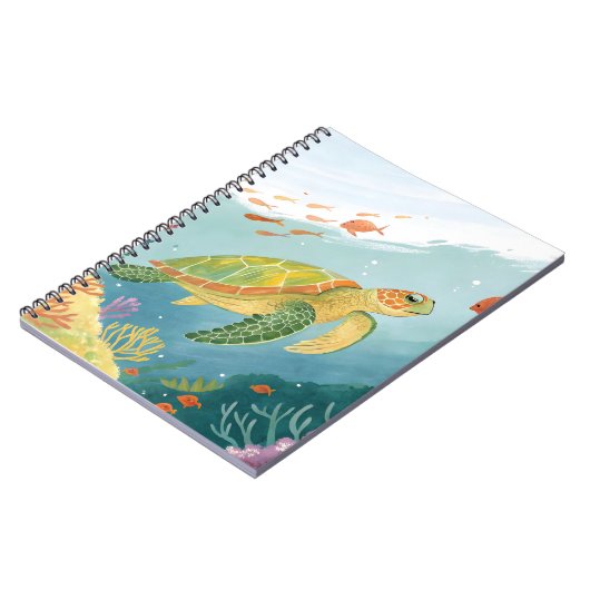 Painting Turtle Notitieboek (Linkerzijde)