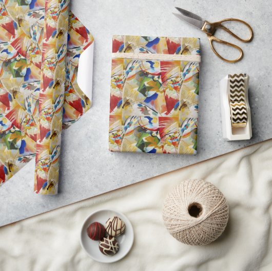 Painting with Green Center by Wassily Kandinsky Cadeaupapier (Crafts)