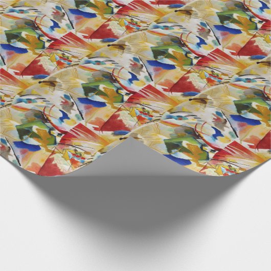 Painting with Green Center by Wassily Kandinsky Cadeaupapier (Hoek)