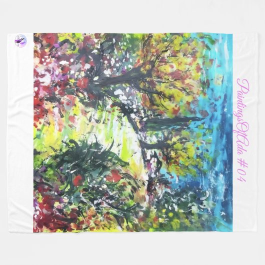 PaintingsOfAda #04 - Artiest - Onbekend Fleece Bla (Voorkant (Horizontaal))