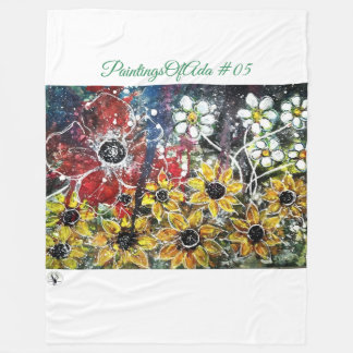 PaintingsOfAda #05 - Artiest - Onbekend Fleece Bla Deken