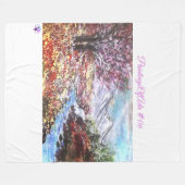 PaintingsOfAda #06 - Artiest - Onbekend Fleece Bla Deken (Voorkant (Horizontaal))