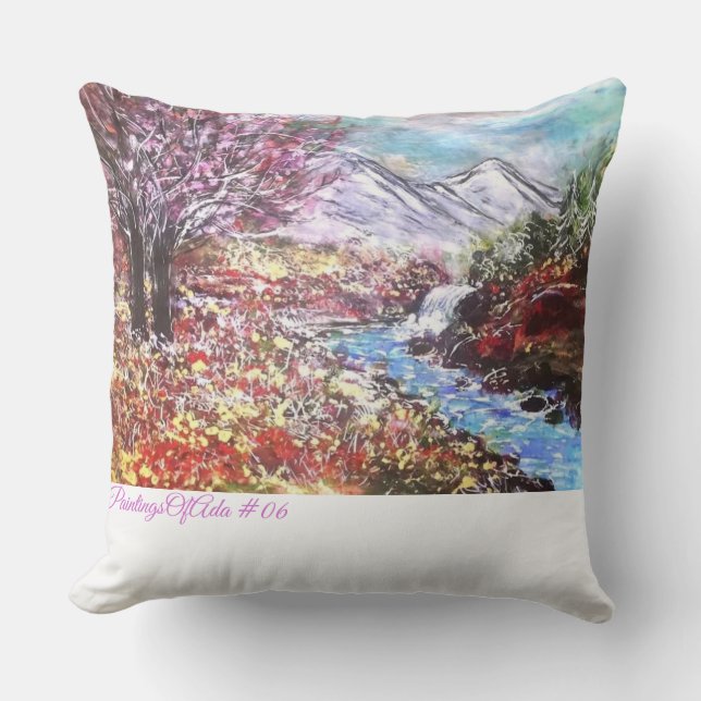 PaintingsOfAda #06 - Artiest - Onbekend Sierkussen (Voorkant)