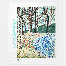 PaintingsOfAda #16 - Artiest - Onbekend Fleece Bla Deken