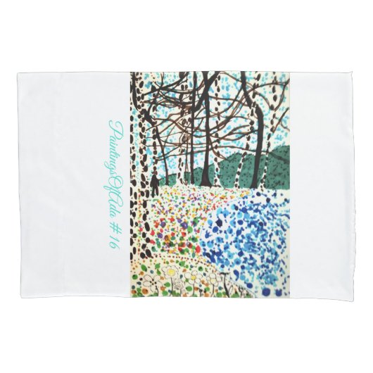 PaintingsOfAda #16 - Artiest - Onbekend Kussensloop (Voorkant-Links)