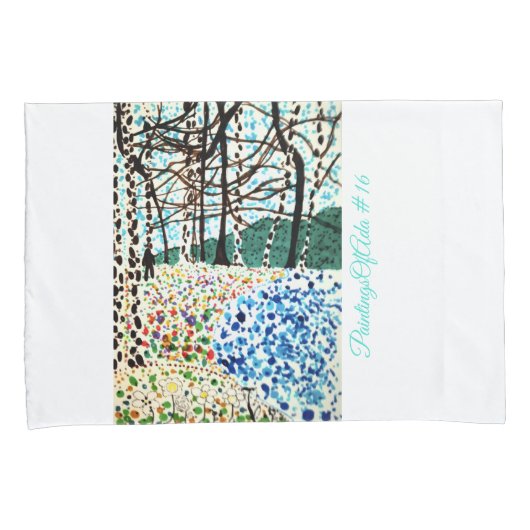 PaintingsOfAda #16 - Artiest - Onbekend Kussensloop (Voorkant-Rechts)