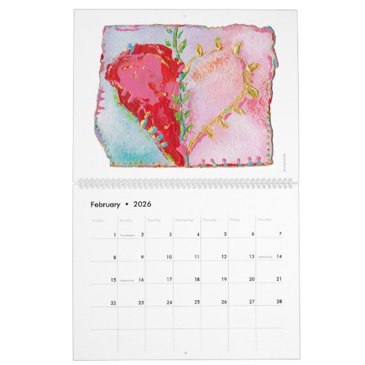 PAINTPAINTDRAW 2024-agenda Kalender (Feb 2026)