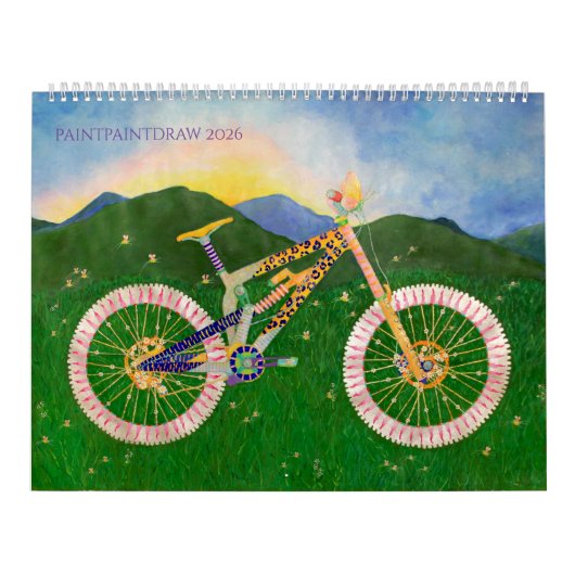 PAINTPAINTDRAW 2024-agenda Kalender (Hoes)