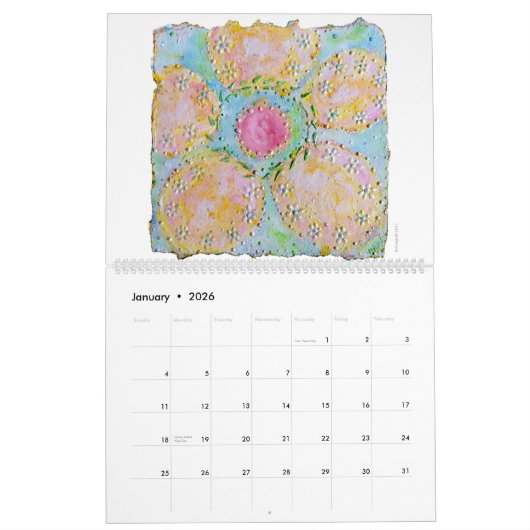 PAINTPAINTDRAW 2024-agenda Kalender (Jan 2026)