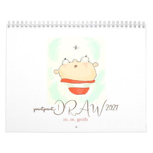 PaintPaintDraw 2027 kalender (Hoes)