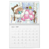 PaintPaintDraw 2027 kalender (Mar 2027)
