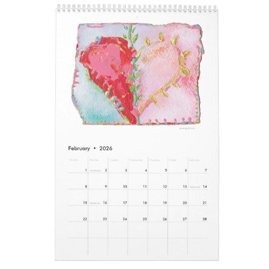 PAINTPAINTDRAW Kalender 2026 (Feb 2026)