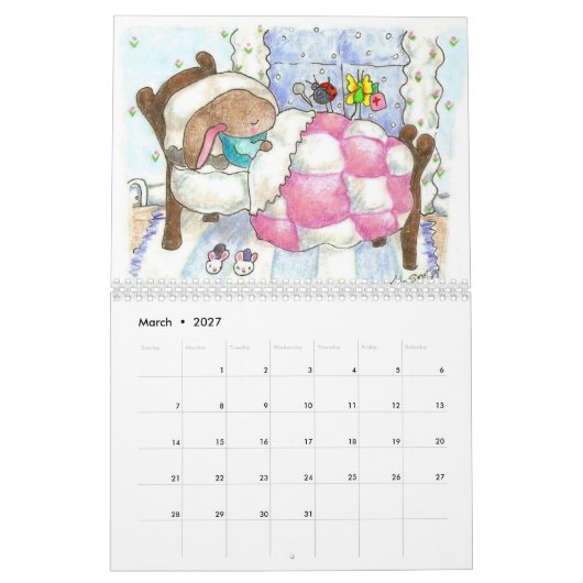 paintpaintDraw Kalender 2026 (Mar 2027)