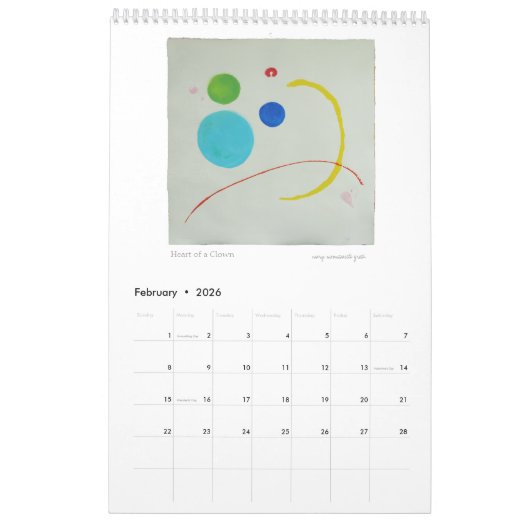PAINTPAINTDRAW Kalender 2026 (Feb 2026)