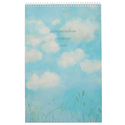 Paintpaintdraw Schilderijen 2026 Kalender (Hoes)