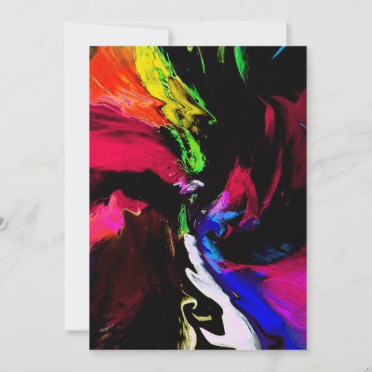 Paints Art show uitnodiging (Achterkant)