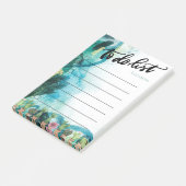 Paintspatten,Cactus Takenlijst Post-it® Notes (Schuin)