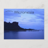 Paipalap Peak Sokehs Rock Indonesië Briefkaart (Voorkant)