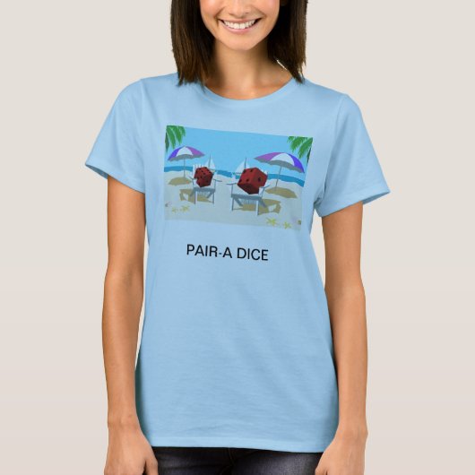 PAIR A DICE T-SHIRT (Voorkant)