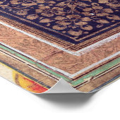 Pair of dancing girls performing a Kathak Poster (Hoek)