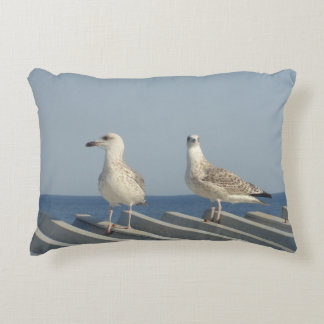 Pair of Seagulls Accent Kussen