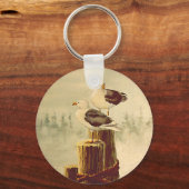 PAIR VAN SEAGULLS DOOR SHARON SHARPE SLEUTELHANGER (Voorkant)