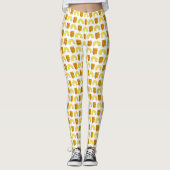 Pairing Elbow Macaroni Cheddar Mac & Cheese Leggings (Voorkant)