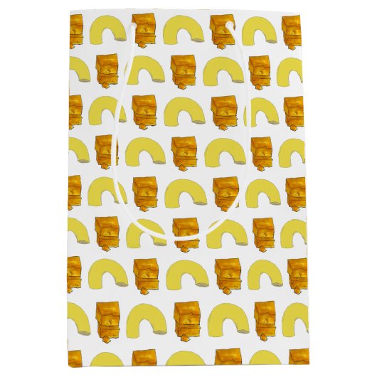Pairing Elbow Macaroni Cheddar Mac & Cheese Medium Cadeauzakje (Voorkant)