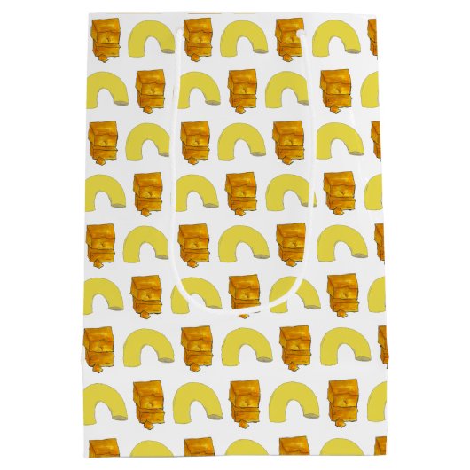 Pairing Elbow Macaroni Cheddar Mac & Cheese Medium Cadeauzakje (Achterkant)