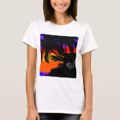 Paisagem por do sol com coqueiros t-shirt (Voorkant)
