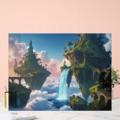 Paisaje de montañas flotantes acryl bord (Huwelijk)